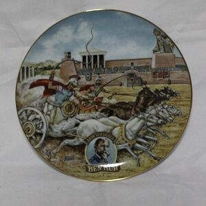 Ben Hur Plate II. American Classics by Gerald Mermer.  Vintage.